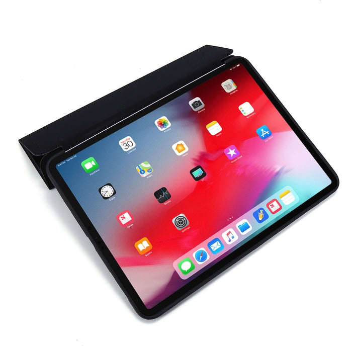 Para iPad Pro 11 (2020) PC + Funda para tableta de cuero PU con soporte triple plegable