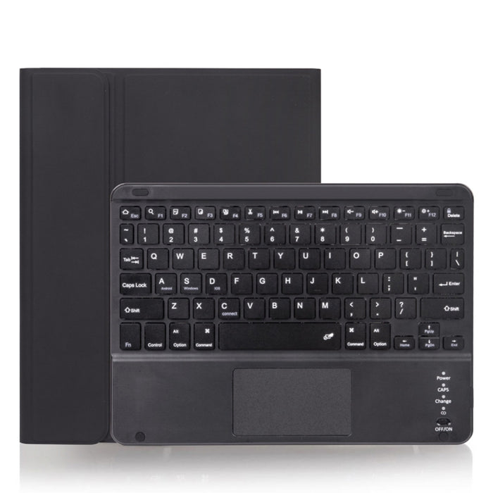 Funda para tableta con teclado Bluetooth desmontable con textura lisa de piel X-11BC para iPad Pro de 11 pulgadas 2020/2018, con panel táctil y ranura para bolígrafo