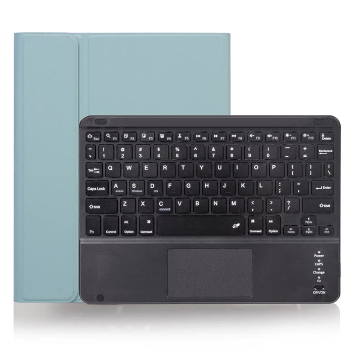 Funda para tableta con teclado Bluetooth desmontable con textura lisa de piel X-11BC para iPad Pro de 11 pulgadas 2020/2018, con panel táctil y ranura para bolígrafo