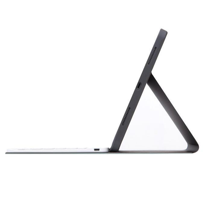 Funda para tableta con teclado Bluetooth desmontable con textura lisa de piel X-11B para iPad Pro de 11 pulgadas 2020/2018, con ranura para bolígrafo