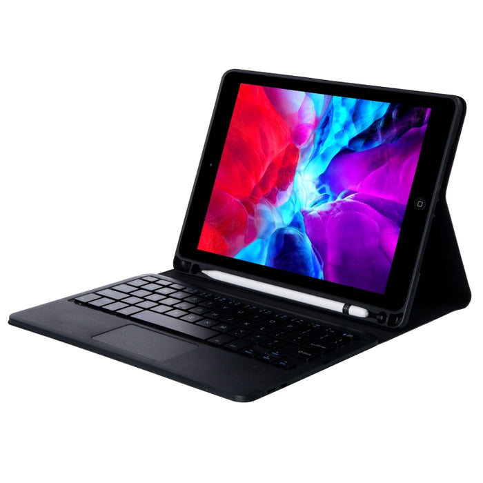 YT11B-A Funda de cuero para tableta con teclado Bluetooth desmontable de color caramelo con panel táctil, ranura para bolígrafo y soporte para iPad Pro de 11 pulgadas 2021