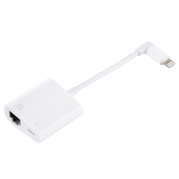 Puerto Ethernet NK-1035 + Adaptador de función macho de codo de 8 pines hembra a 8 pines