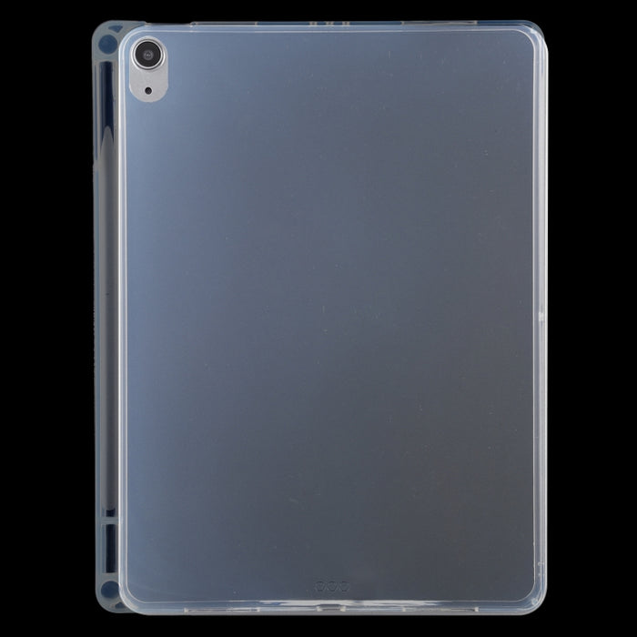 Funda protectora transparente de TPU de 0,75 mm con ranura para bolígrafo para iPad Air 2022/2020 10.9 / iPad Pro 11 2018