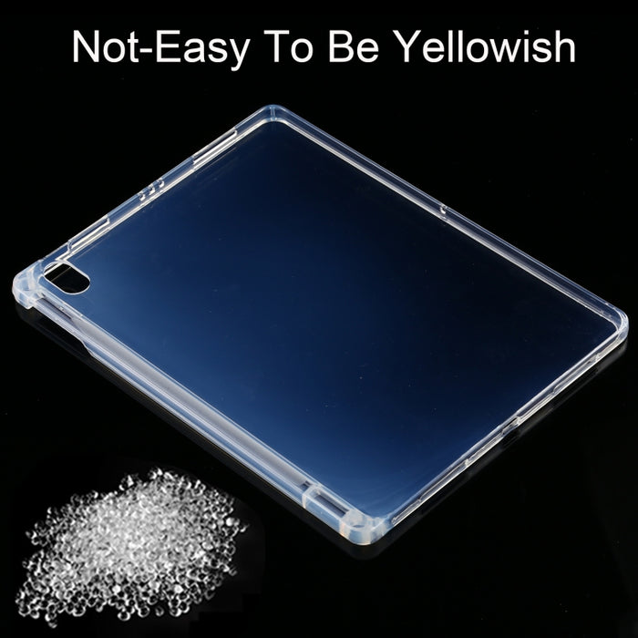 Funda protectora transparente de TPU de 0,75 mm con ranura para bolígrafo para iPad Air 2022/2020 10.9 / iPad Pro 11 2018