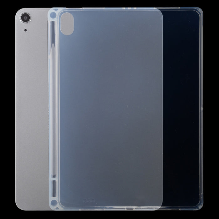 Funda protectora transparente de TPU de 0,75 mm con ranura para bolígrafo para iPad Air 2022/2020 10.9 / iPad Pro 11 2018