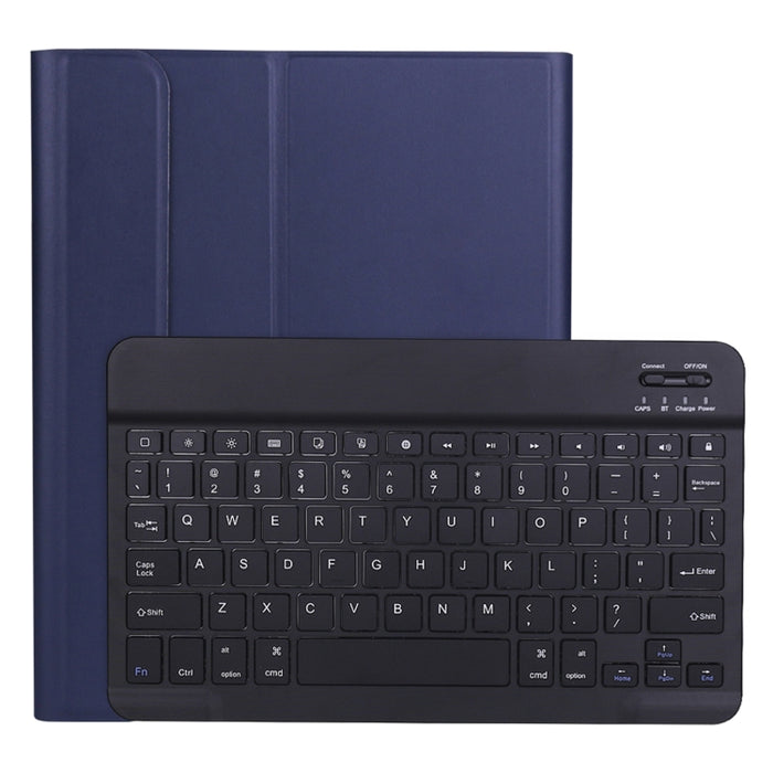 A11B Bluetooth 3.0 Funda de cuero para tableta con teclado Bluetooth desmontable ABS ultrafino con soporte y ranura para bolígrafo para iPad Pro de 11 pulgadas 2021