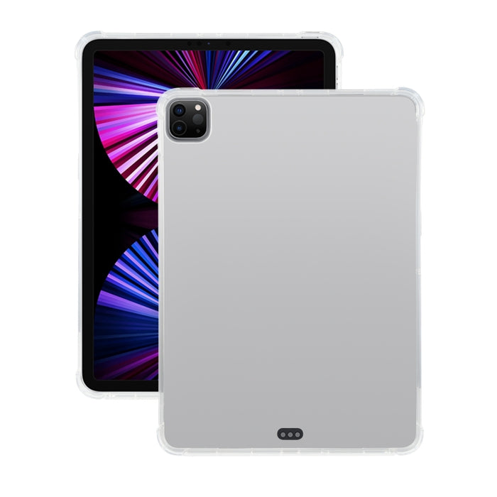 Para iPad Pro 11 2022/2021 Funda protectora transparente anticaída con Airbag de cuatro esquinas para tableta con ranura para bolígrafo