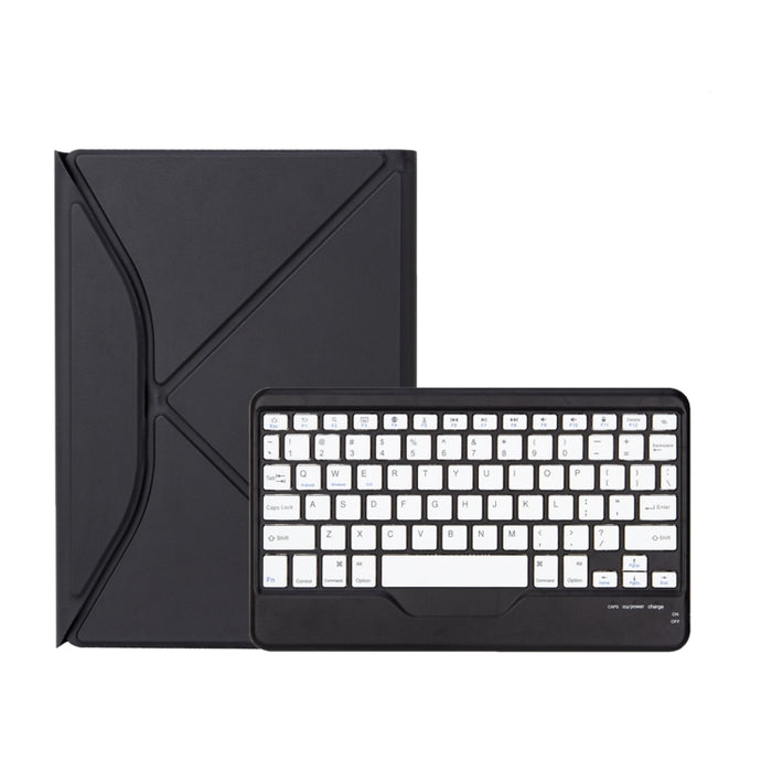 Funda de cuero para tableta con teclado Bluetooth y ranura para bolígrafo Z102B para iPad 10,2 2021/2020/2019