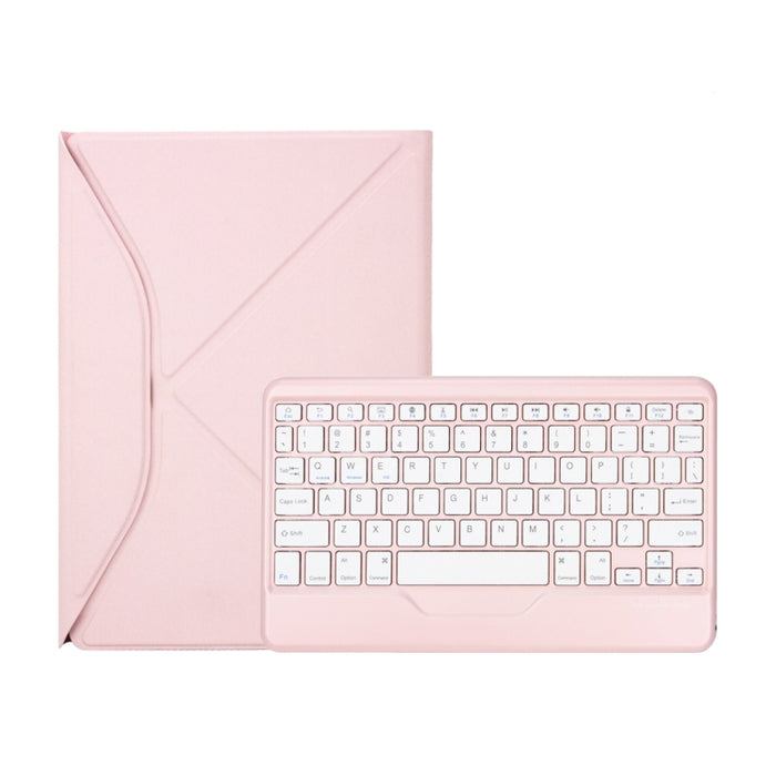 Funda de cuero para tableta con teclado Bluetooth y ranura para bolígrafo Z102B para iPad 10,2 2021/2020/2019