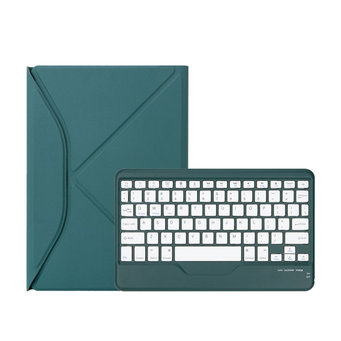 Funda de cuero para tableta con teclado Bluetooth y ranura para bolígrafo Z102B para iPad 10,2 2021/2020/2019