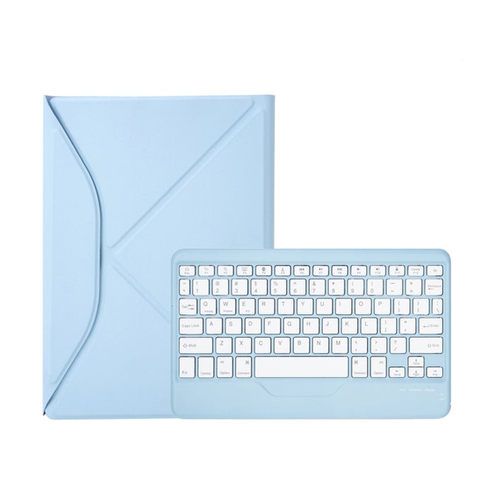 Funda de cuero para tableta con teclado Bluetooth y ranura para bolígrafo Z102B para iPad 10,2 2021/2020/2019