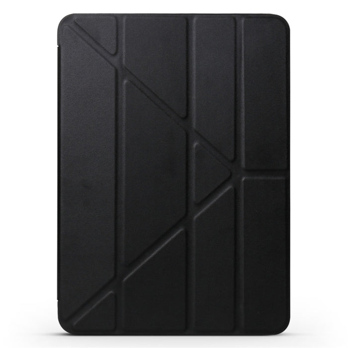 Millet Texture PU + Funda de cuero de cobertura total con gel de sílice para iPad Air (2019) / iPad Pro de 10,5 pulgadas, con soporte plegable múltiple