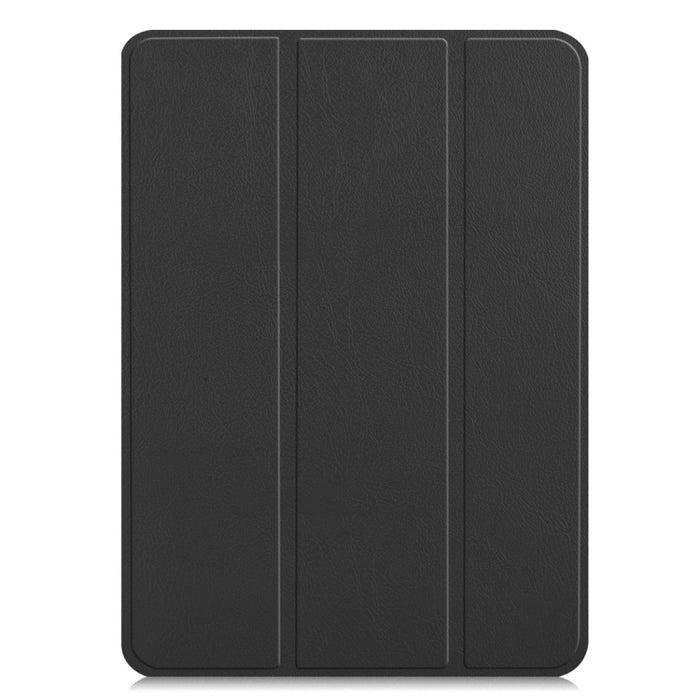Funda de cuero PU con tapa horizontal Custer Texture para iPad Pro de 12,9 pulgadas (2018), con soporte plegable triple y función de suspensión / activación