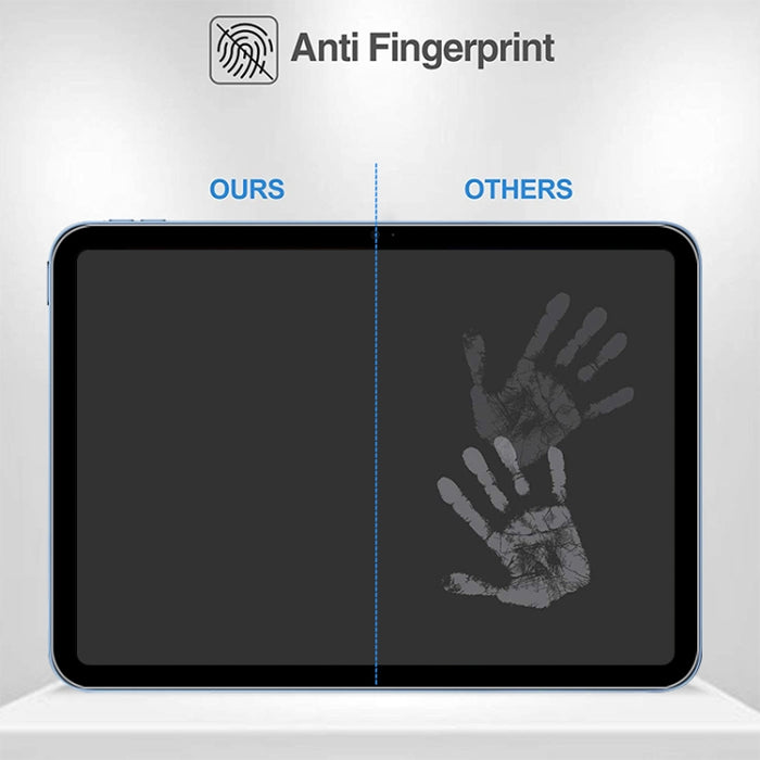 Para iPad 10.a generación 10.9 2022 0.33 mm 9H 2.5D Película de vidrio templado a prueba de explosiones de privacidad