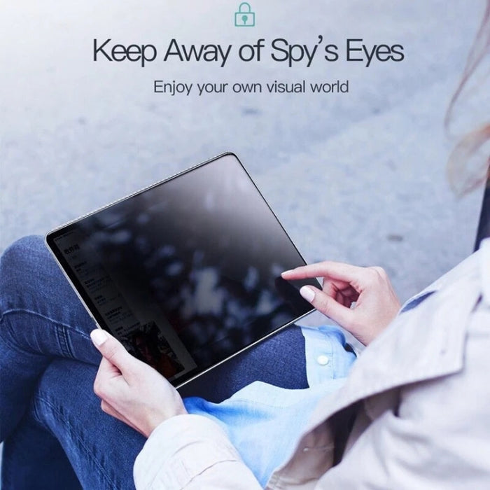 Para iPad 10.a generación 10.9 2022 0.33 mm 9H 2.5D Película de vidrio templado a prueba de explosiones de privacidad