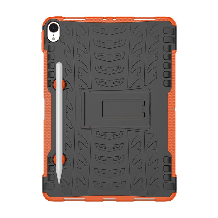 Funda a prueba de golpes con textura de neumáticos TPU+PC para iPad Pro de 11 pulgadas (2018), con soporte y ranura para bolígrafo
