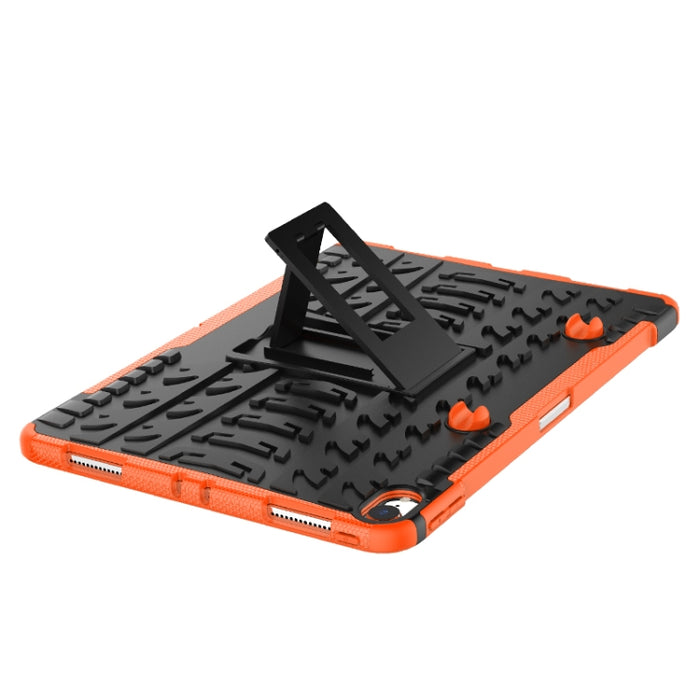 Funda a prueba de golpes con textura de neumáticos TPU+PC para iPad Pro de 11 pulgadas (2018), con soporte y ranura para bolígrafo