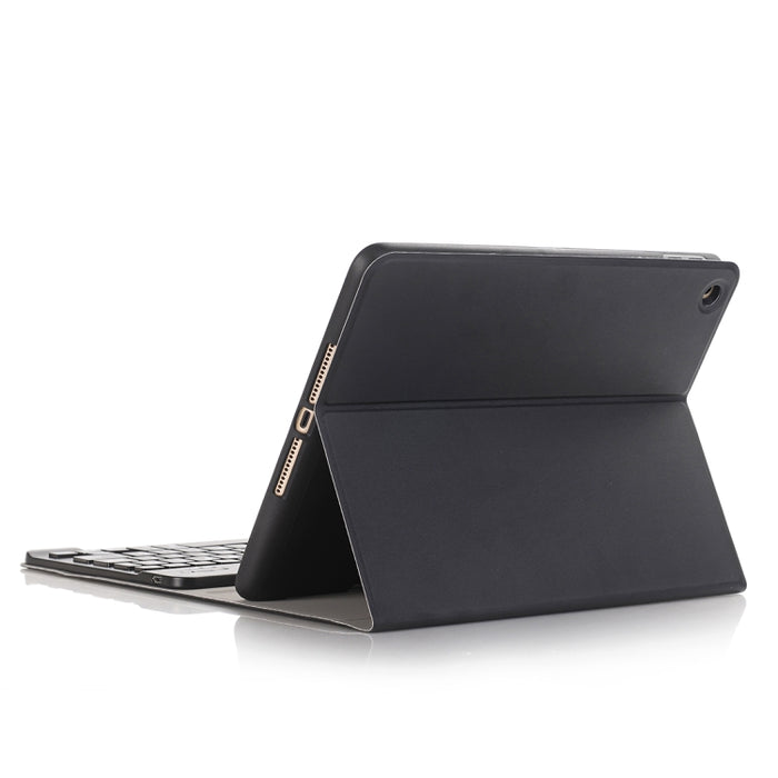 A102B para iPad 10,2 pulgadas 2019 Funda de cuero para tableta con teclado Bluetooth desmontable ultrafina con soporte y función de ranura para bolígrafo