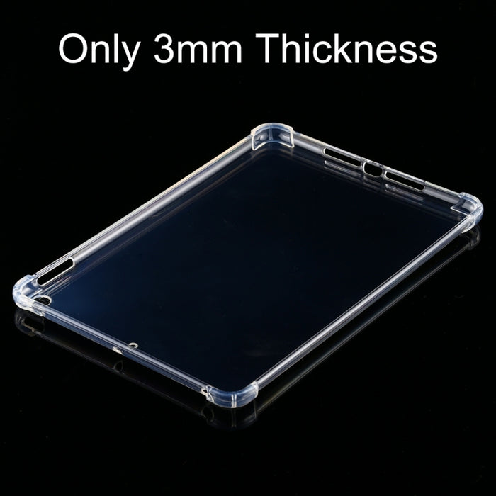 Para iPad Mini (2019) Funda protectora transparente a prueba de golpes con cuatro esquinas de 3 mm