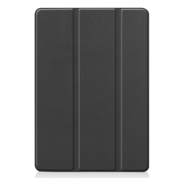 Para iPad 10.2 Custer Texture Funda de cuero PU inteligente con tapa horizontal con función de suspensión / activación y soporte plegable triple