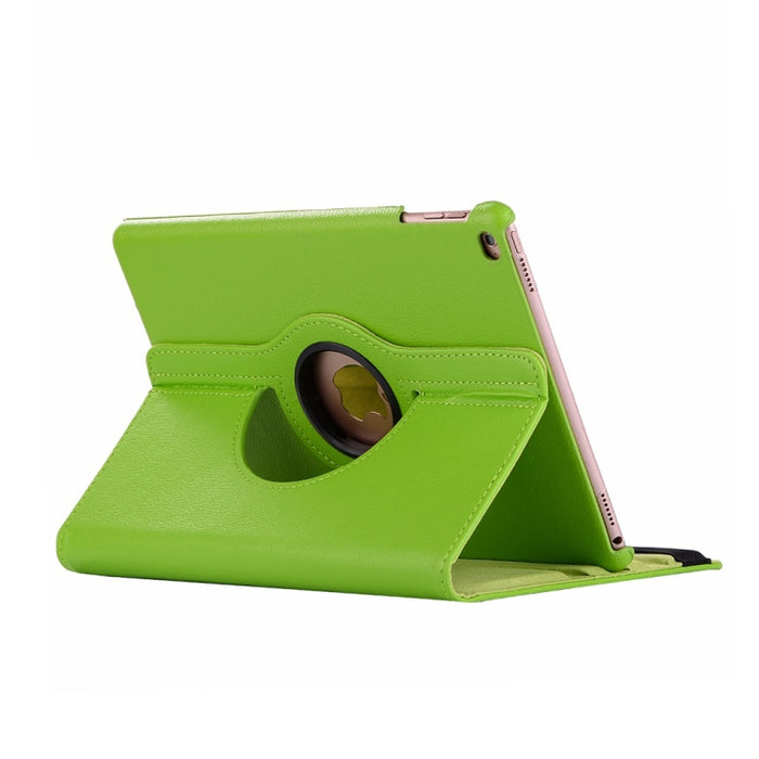 Funda de cuero con rotación horizontal de 360 grados y textura de Litchi para iPad Mini 2019, con soporte y función de suspensión/activación