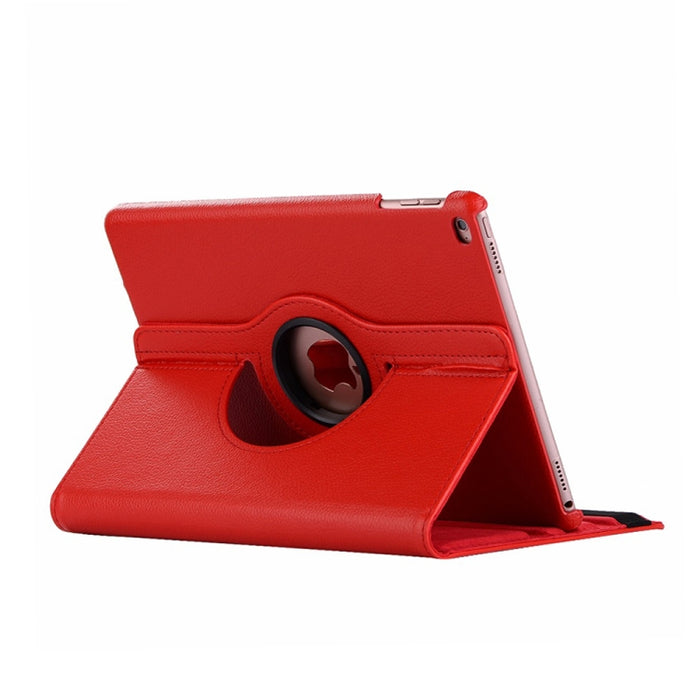 Funda de cuero con rotación horizontal de 360 grados y textura de Litchi para iPad Mini 2019, con soporte y función de suspensión/activación