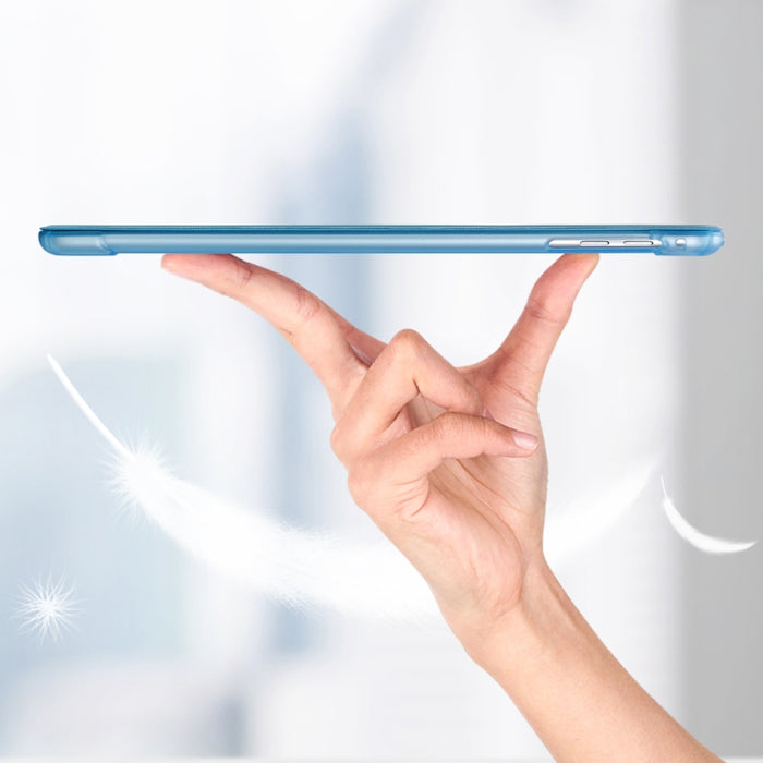 Funda protectora de TPU plegable a prueba de golpes para iPad 9.7 (2018) / 9.7 (2017) / air / air2, con soporte y ranura para bolígrafo