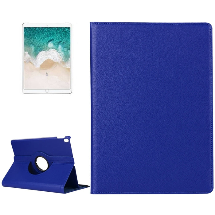 Litchi Texture Funda protectora de cuero con tapa horizontal multifunción con giro de 360 grados y soporte para iPad Pro de 10,5 pulgadas / iPad Air (2019)