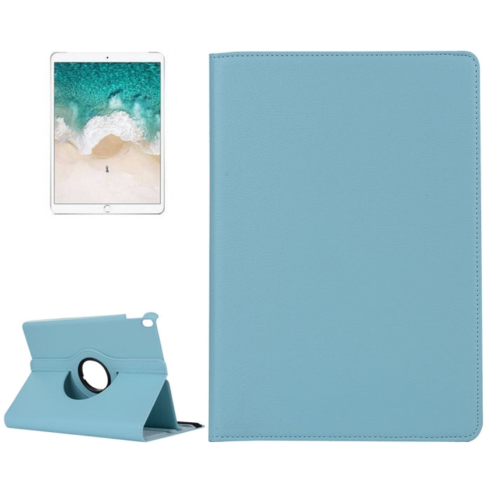 Litchi Texture Funda protectora de cuero con tapa horizontal multifunción con giro de 360 grados y soporte para iPad Pro de 10,5 pulgadas / iPad Air (2019)