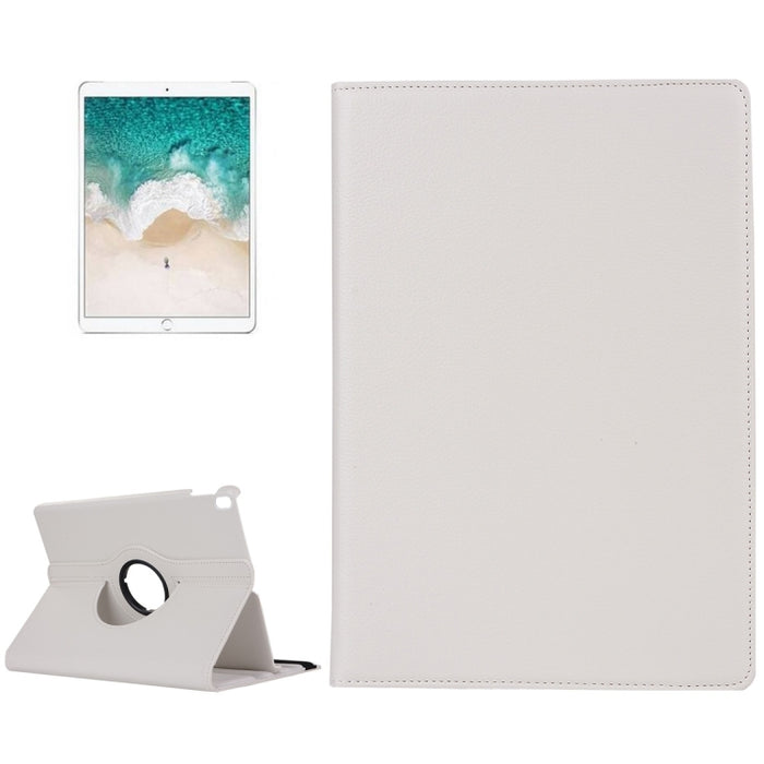 Litchi Texture Funda protectora de cuero con tapa horizontal multifunción con giro de 360 grados y soporte para iPad Pro de 10,5 pulgadas / iPad Air (2019)