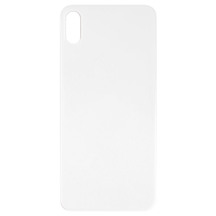 Tapa trasera de cristal con orificio para cámara grande de fácil reemplazo con adhesivo para iPhone X, For iPhone X (No Disassemble), For iPhone X (Not Disassemble)