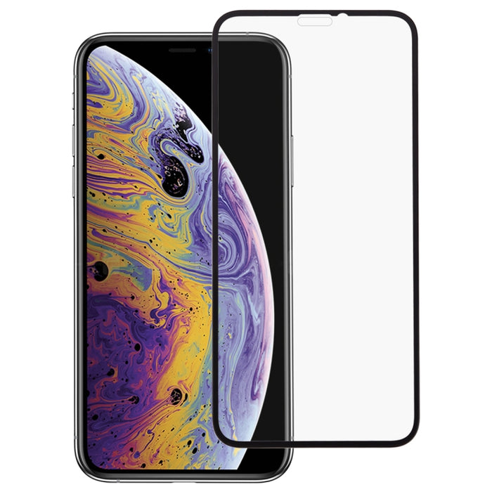 Para iPhone X/XS 9H 10D Protector de pantalla de vidrio templado de pantalla completa