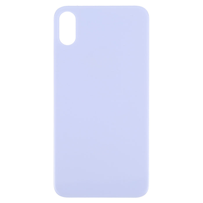 Cubierta trasera de batería de vidrio con orificio grande para cámara de fácil reemplazo para iPhone X / XS, For iPhone X / XS (Not Disassemble)
