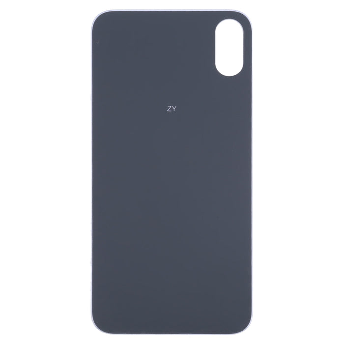 Cubierta trasera de batería de vidrio con orificio grande para cámara de fácil reemplazo para iPhone X / XS, For iPhone X / XS (Not Disassemble)
