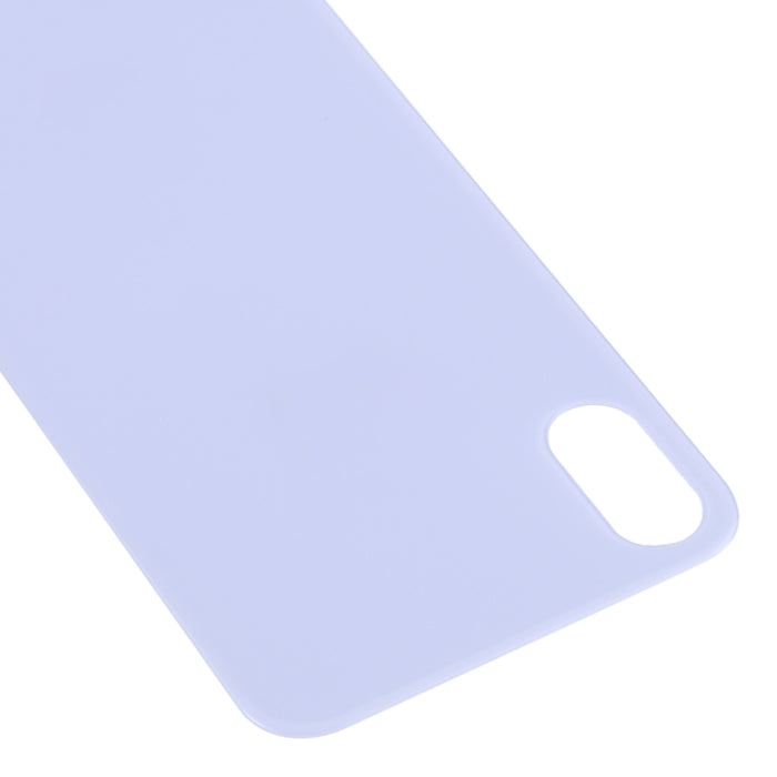 Cubierta trasera de batería de vidrio con orificio grande para cámara de fácil reemplazo para iPhone X / XS, For iPhone X / XS (Not Disassemble)