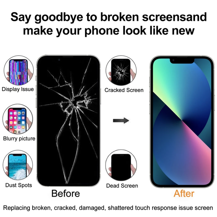 Pantalla LCD de material GX OLED y ensamblaje completo del digitalizador para iPhone X, For iPhone X