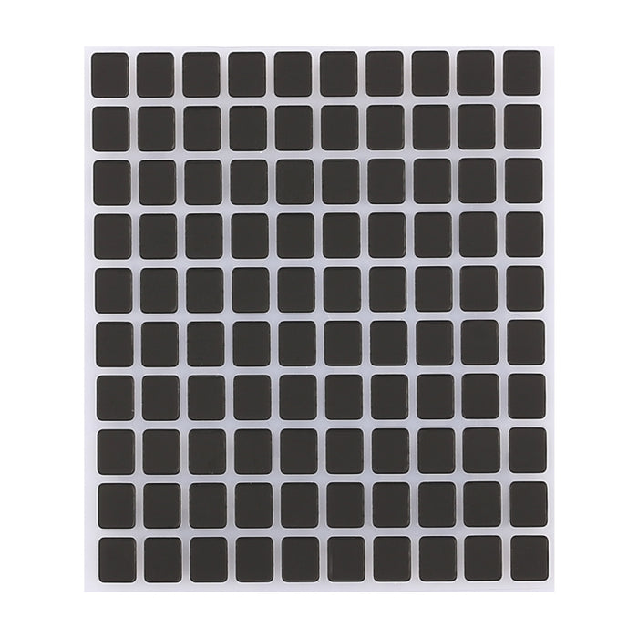 100 pegatinas negras para pantalla de visualización para iPhone X, For iPhone X(100 PCS)