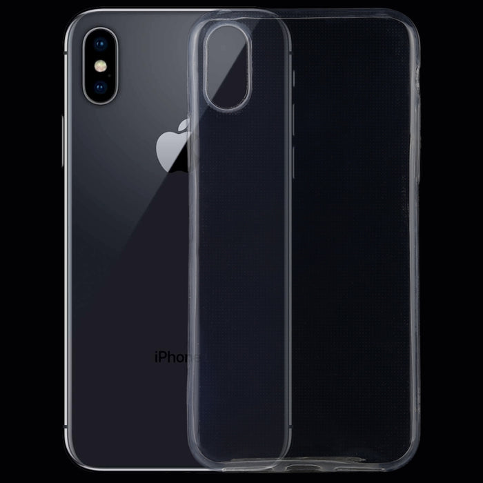 Para iPhone X / XS TPU Funda transparente ultrafina