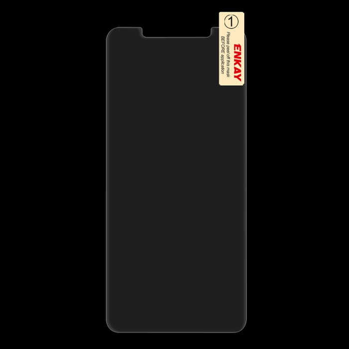 Para iPhone X 10 piezas ENKAY 0,26 mm 9H Dureza 2.5D Película de pantalla de vidrio templado curvado