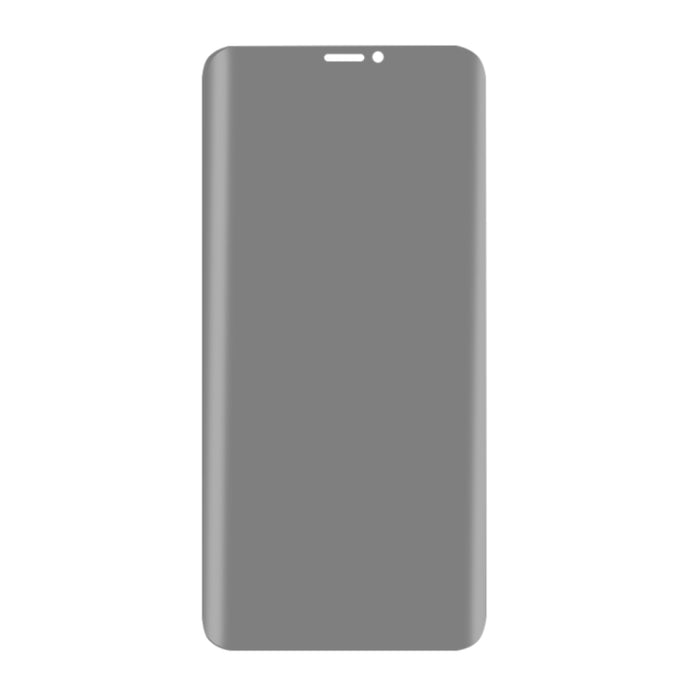 Para iPhone X 0,3 mm 9H Dureza superficial 3D Privacidad Antideslumbrante Protector de pantalla de vidrio templado de pantalla no completa