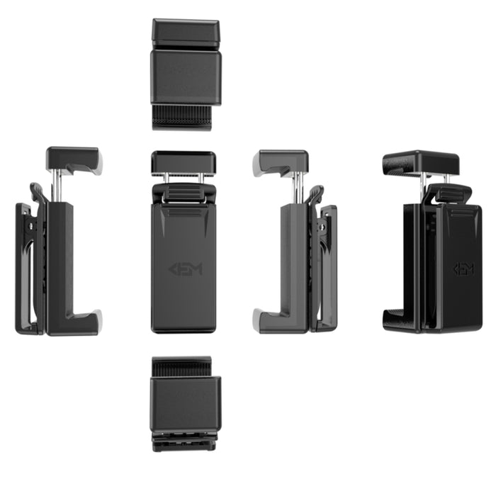 Soporte de clip de soporte de escritorio ajustable a prueba de caídas universal para teléfono celular para iPhone X y 8 Plus