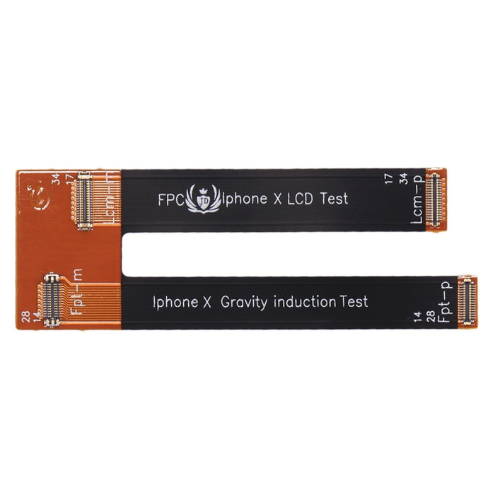 Cable flexible de prueba de inducción de gravedad y pantalla LCD original para iPhone X, For iPhone X Original