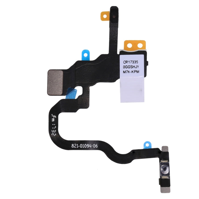 Cable flexible para botón de encendido y linterna para iPhone X, For iPhone X (Flshlight)