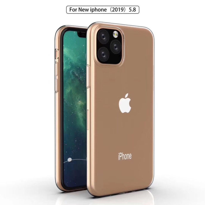 Funda protectora de TPU ultrafina a prueba de golpes de 0,75 mm para iPhone 11 Pro