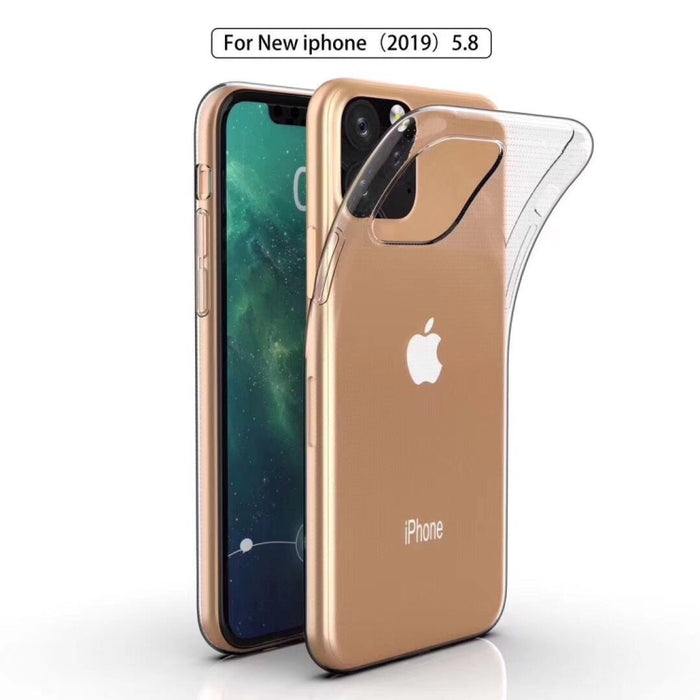 Funda protectora de TPU ultrafina a prueba de golpes de 0,75 mm para iPhone 11 Pro