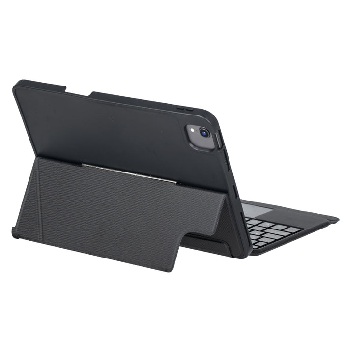 T11-AS para iPad Air 5/4 10,9/Pro 11 2022, 2021, 2020 y 2018, Funda de cuero con teclado Bluetooth de tipo dividido con retroiluminación táctil
