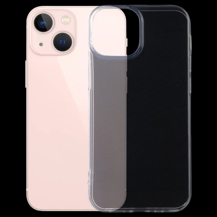 Para iPhone 13 mini 0,75 mm Funda protectora suave de TPU transparente ultrafina