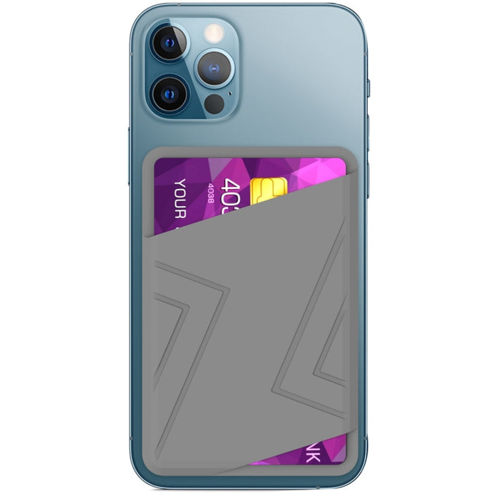Para iPhone 13 Series / iPhone 12 Series Funda de silicona tipo billetera con tarjetero Magsafing