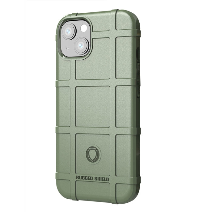 Para iPhone 13 Rugged Shield Funda de TPU a prueba de golpes de cobertura total