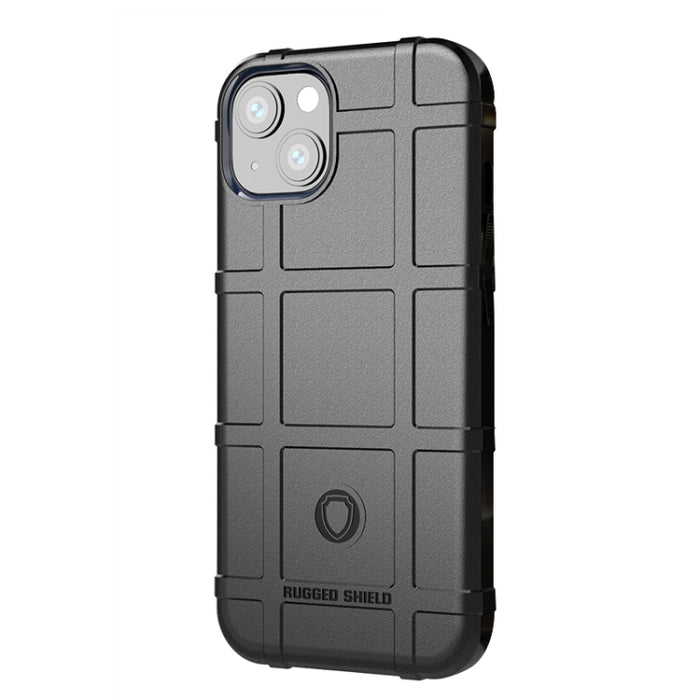 Para iPhone 13 mini Rugged Shield Funda de TPU a prueba de golpes de cobertura total